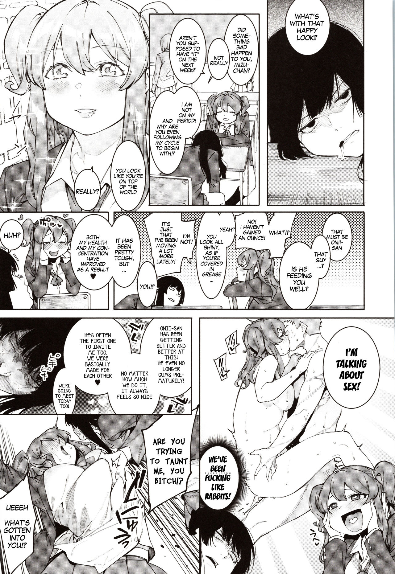 Punishment for Mizuha! page 170
