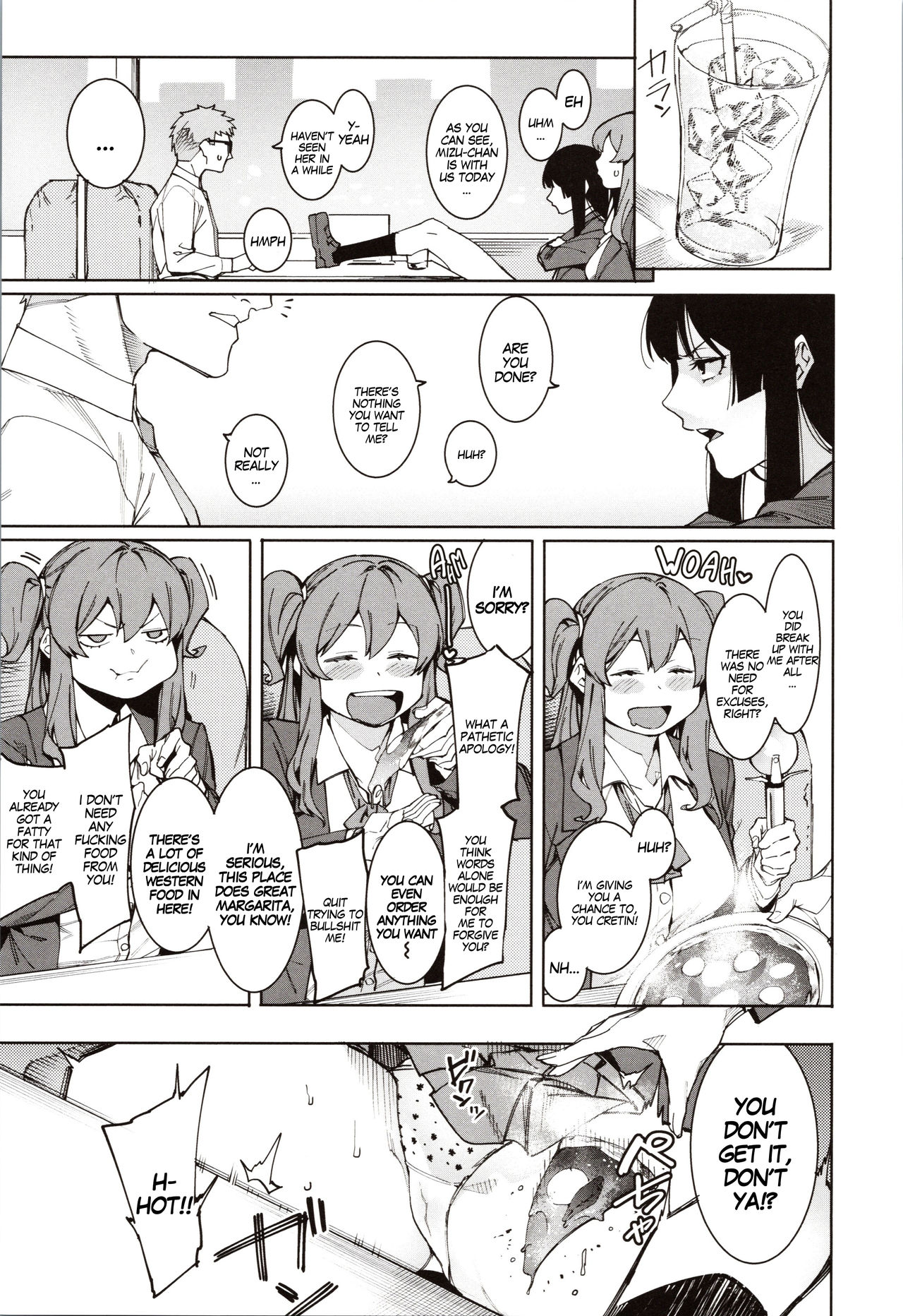Punishment for Mizuha! page 172