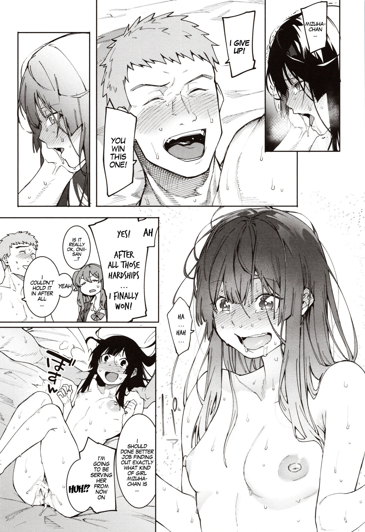 Punishment for Mizuha! page 186