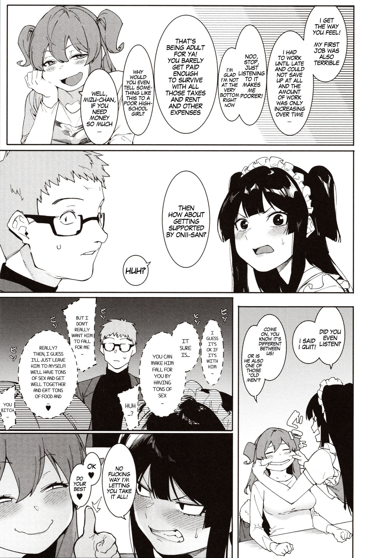 Punishment for Mizuha! page 196