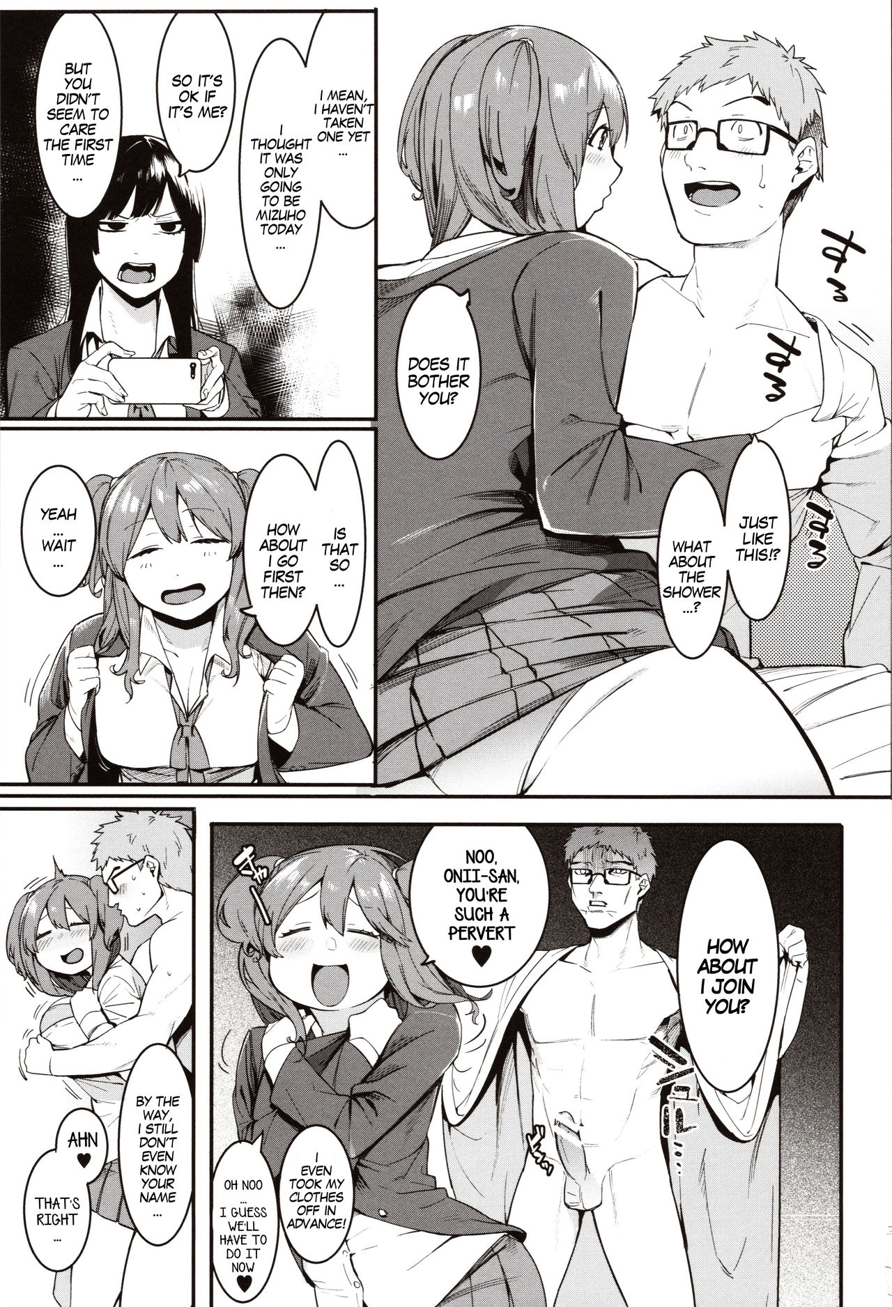 Punishment for Mizuha! page 38