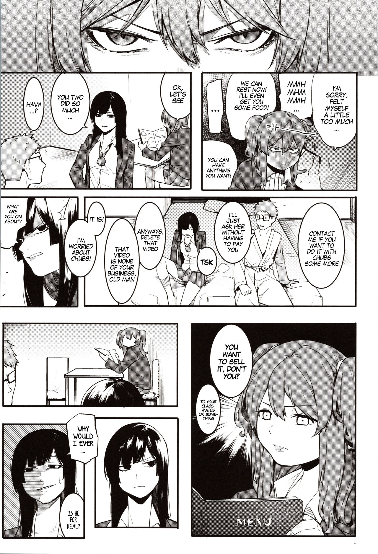 Punishment for Mizuha! page 58