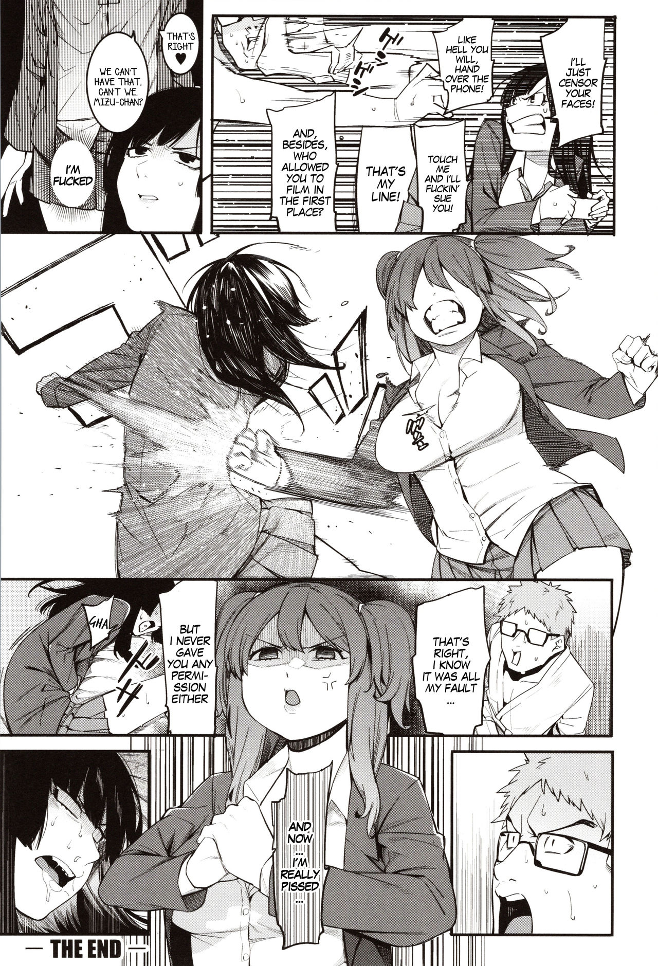 Punishment for Mizuha! page 59