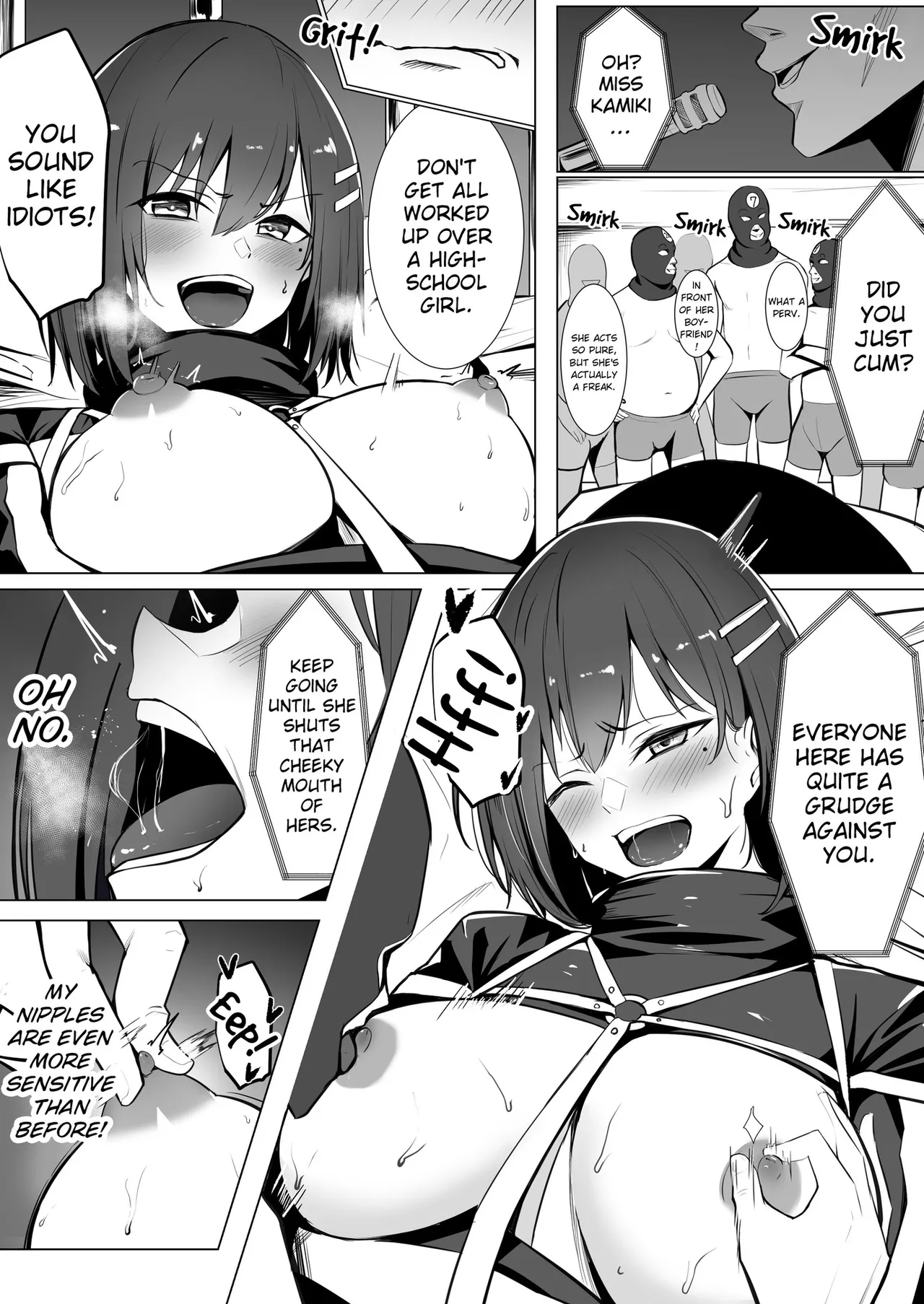 Punishment Game - Training up a Cheeky Girl at a Sex Facility. page 14