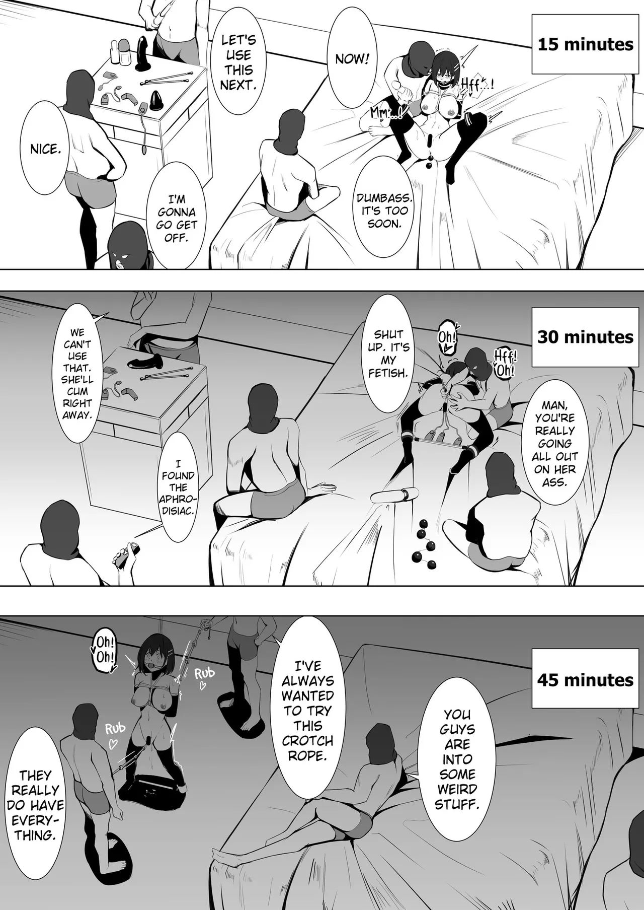 Punishment Game - Training up a Cheeky Girl at a Sex Facility. page 23