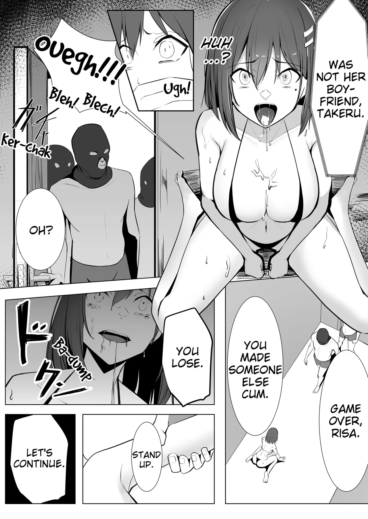 Punishment Game - Training up a Cheeky Girl at a Sex Facility. page 32