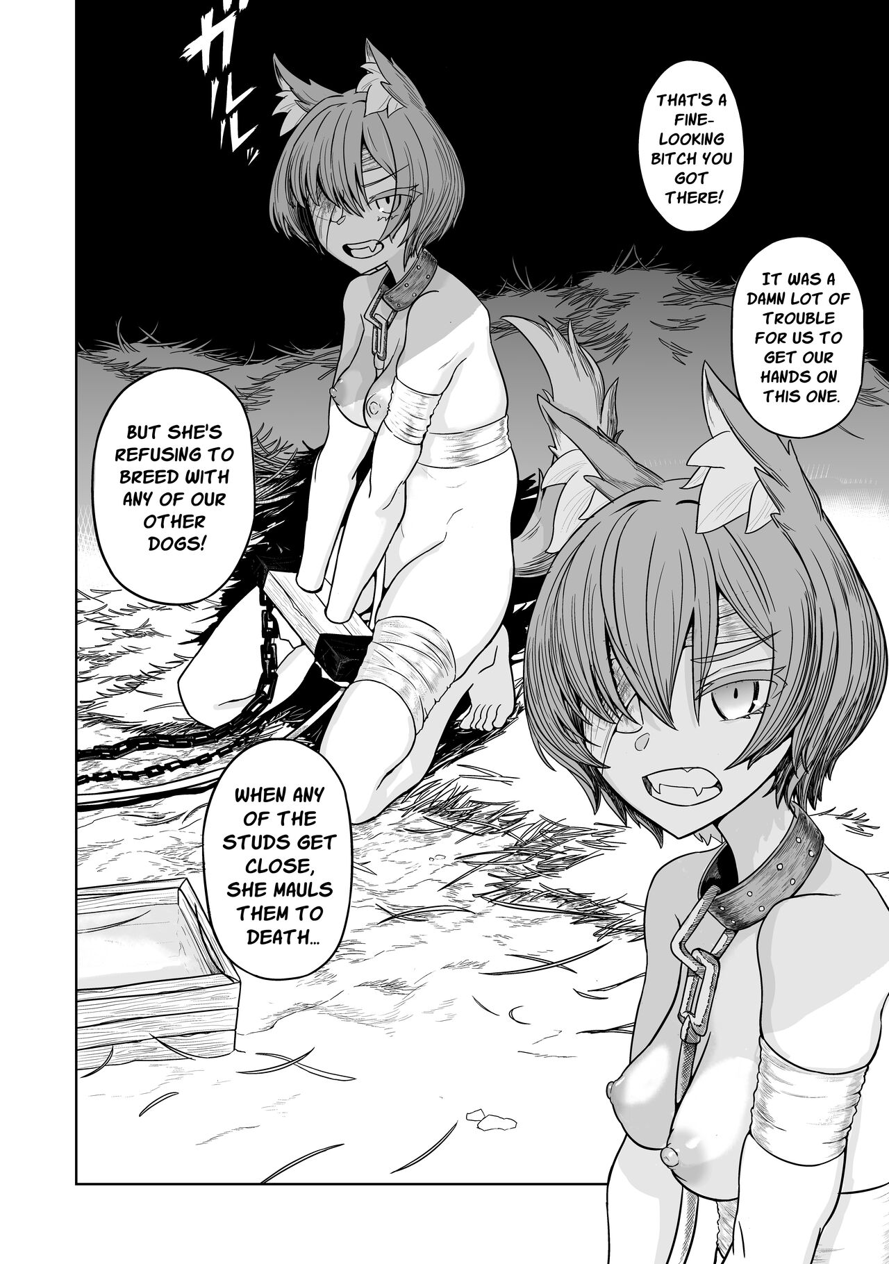 Pure Love Breeding Cell: ~How to train a Wolf-girl~ page 3