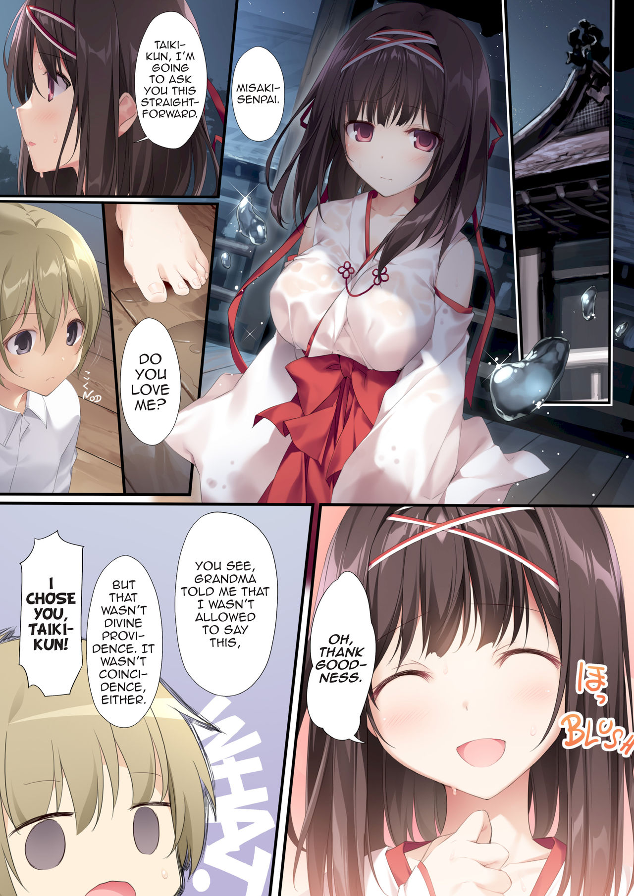 Pure Slut Miko Senpai page 23