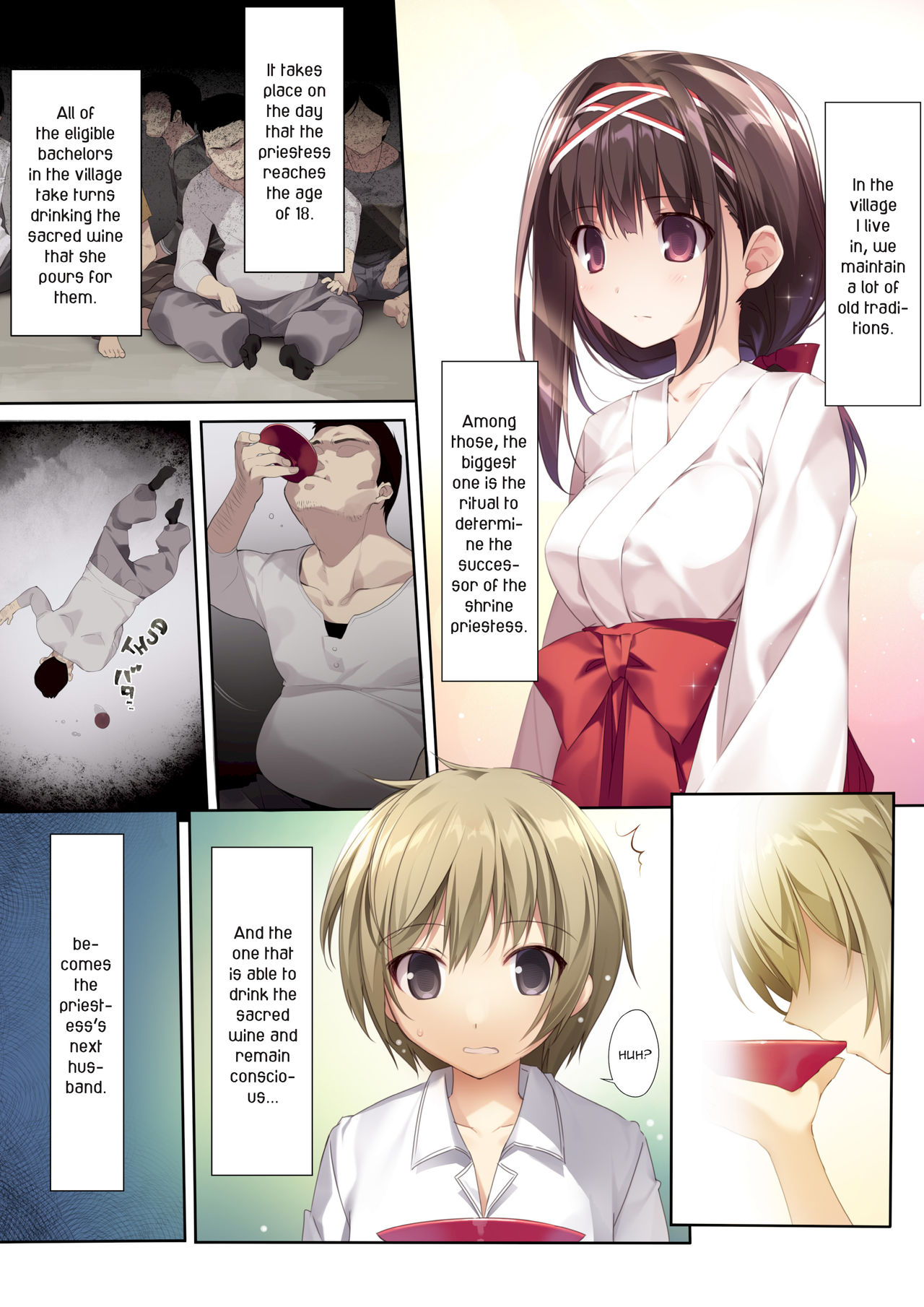 Pure Slut Miko Senpai page 3