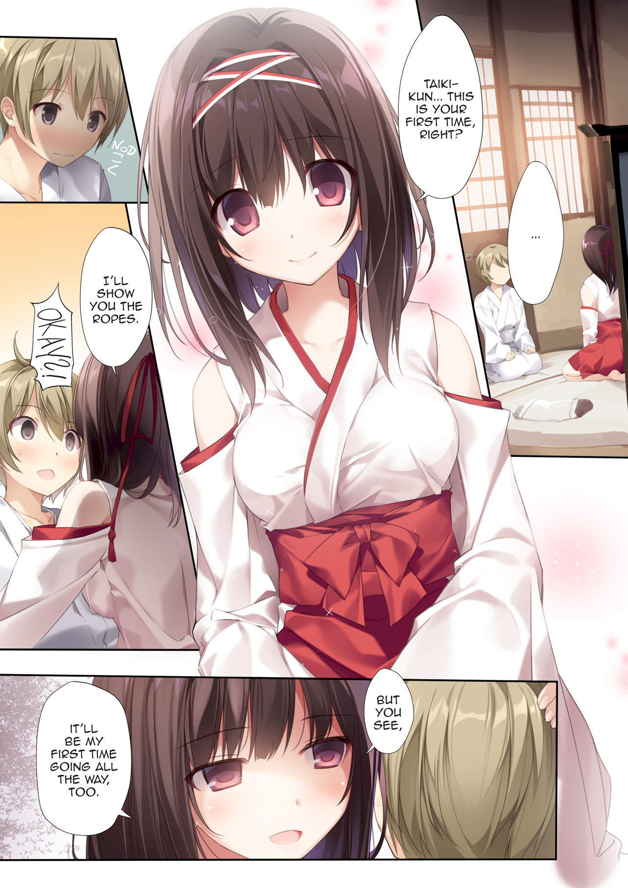 Pure Slut Miko Senpai page 4