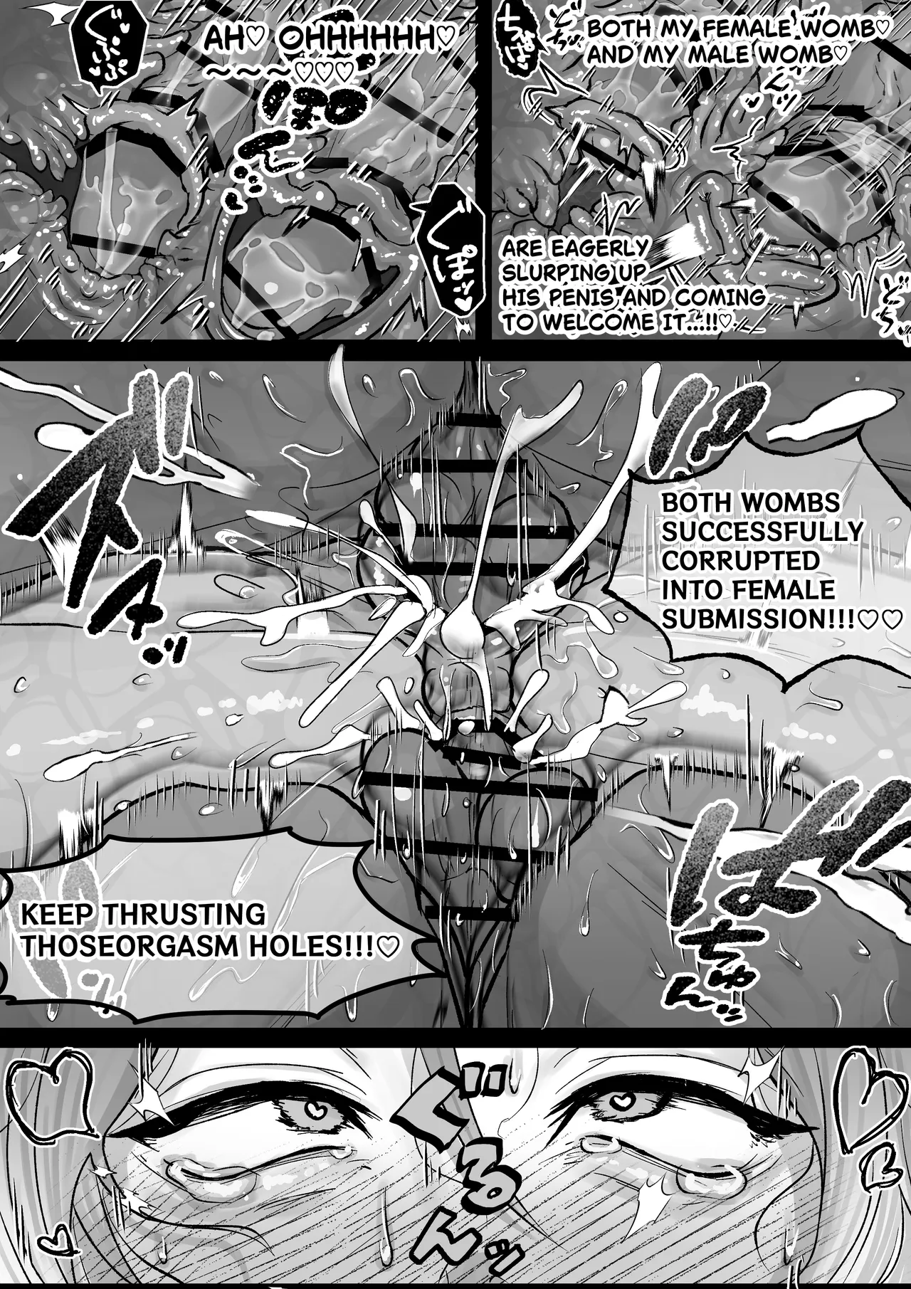 Pussy Ejaculation ♡ Cunt Saint ♂ ~Squirting & Non-stop Cumming! All Hole Development Cuntboy 24 Hours~ page 36