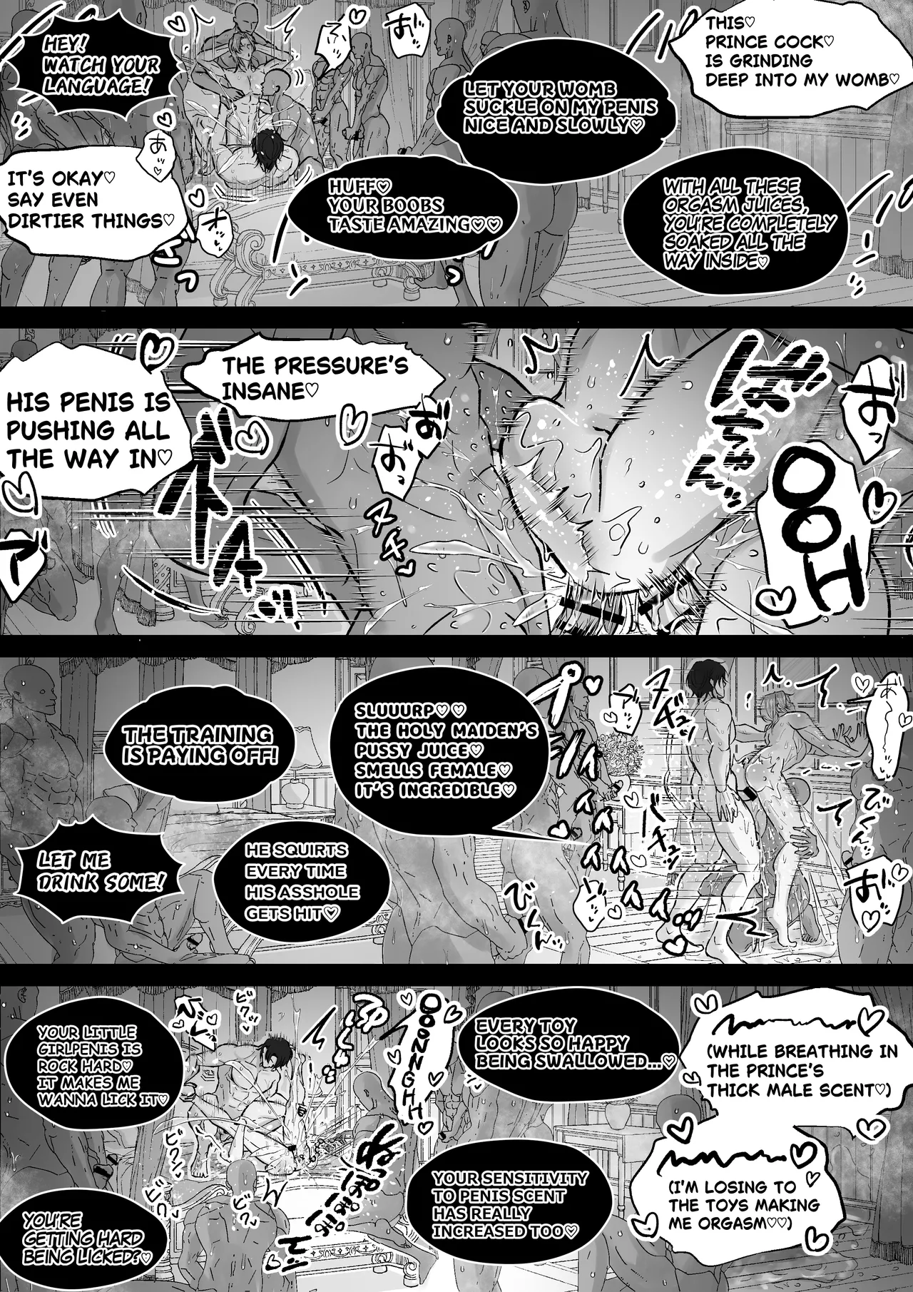 Pussy Ejaculation ♡ Cunt Saint ♂ ~Squirting & Non-stop Cumming! All Hole Development Cuntboy 24 Hours~ page 38