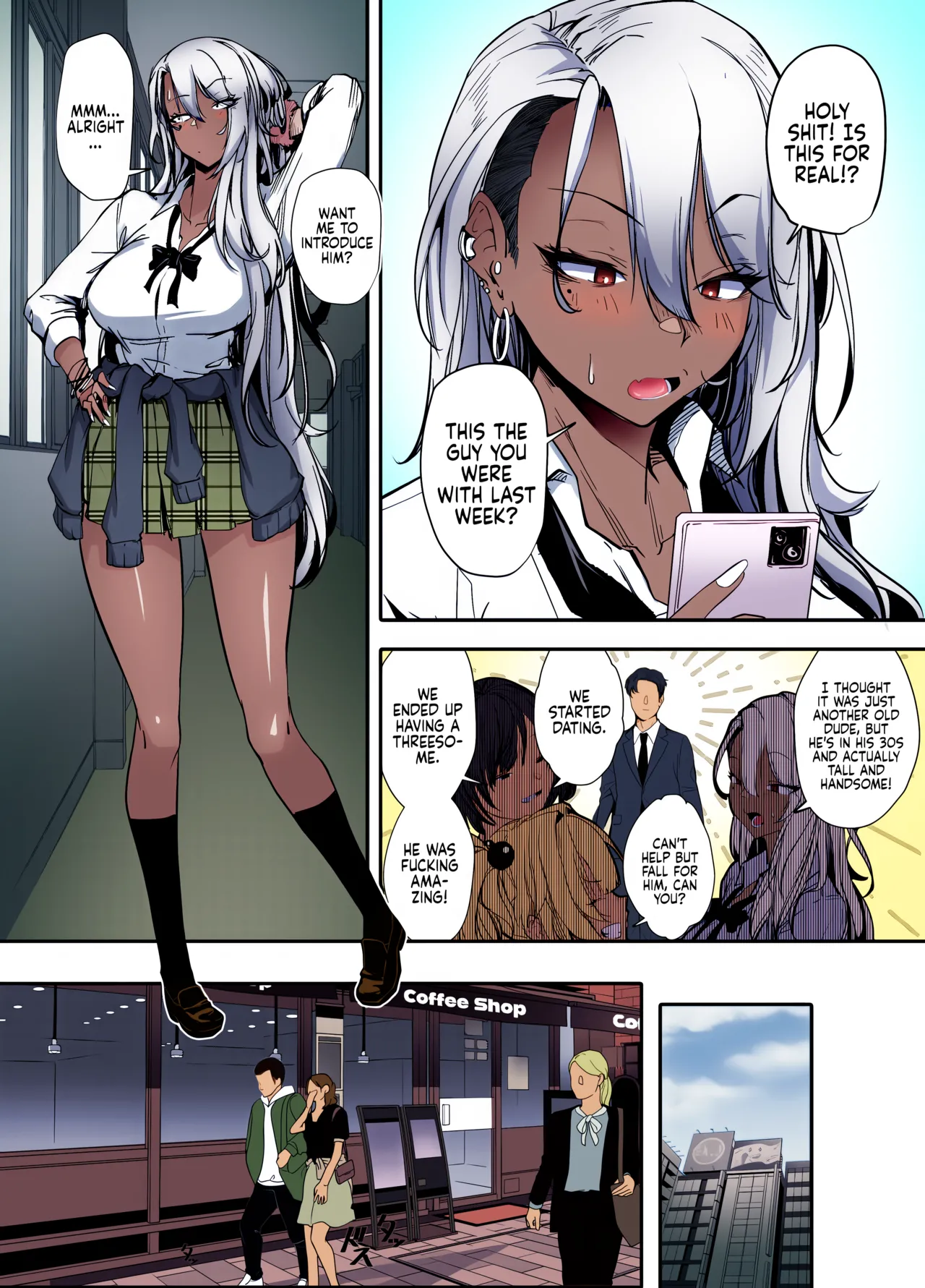 Putting a Cheeky Gyaru in Her Place page 7