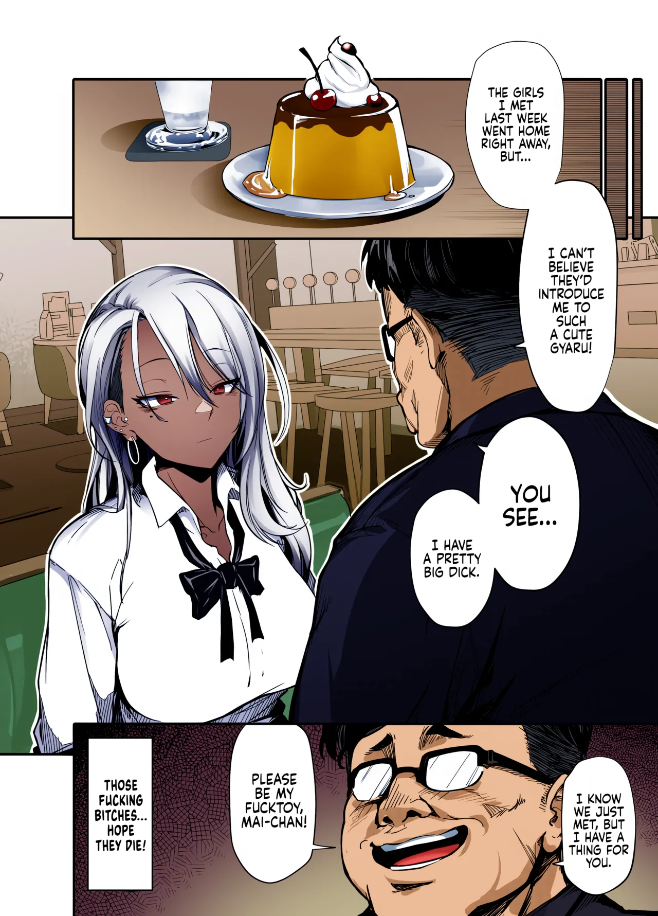 Putting a Cheeky Gyaru in Her Place page 8