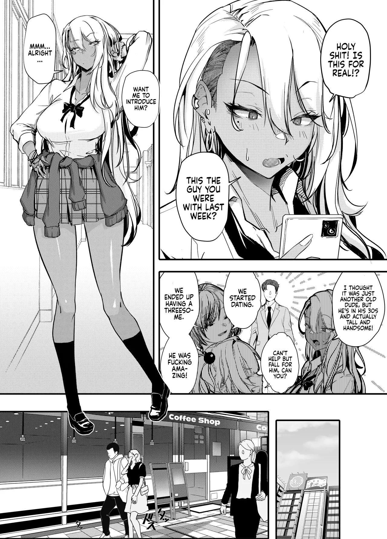 Putting a Cheeky Gyaru in Her Place page 7