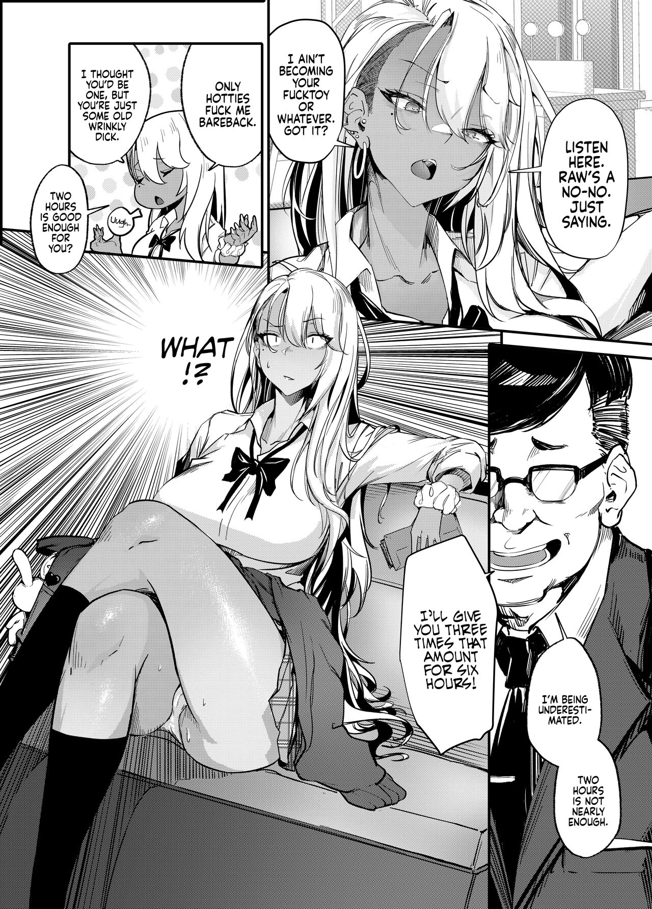 Putting a Cheeky Gyaru in Her Place page 10