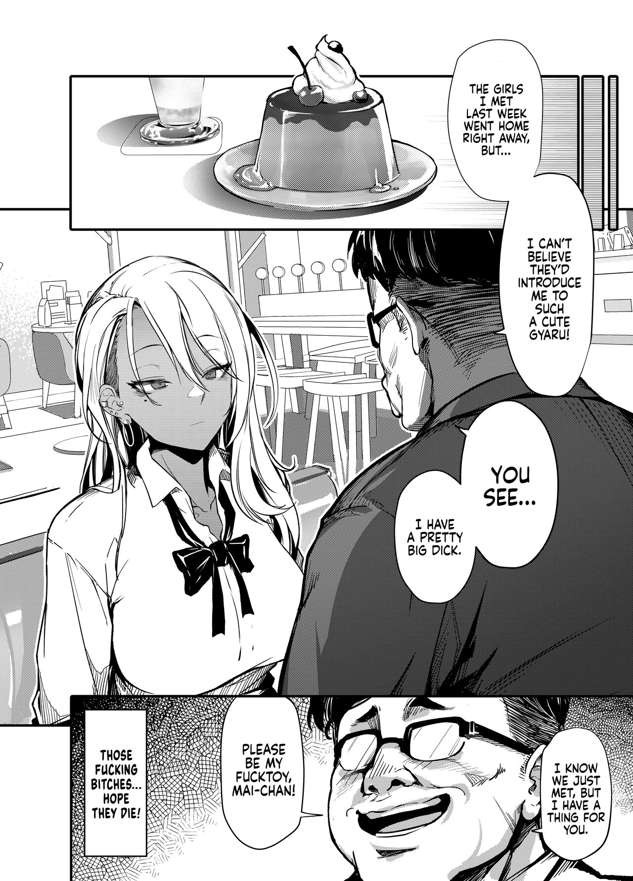 Putting a Cheeky Gyaru in Her Place page 8