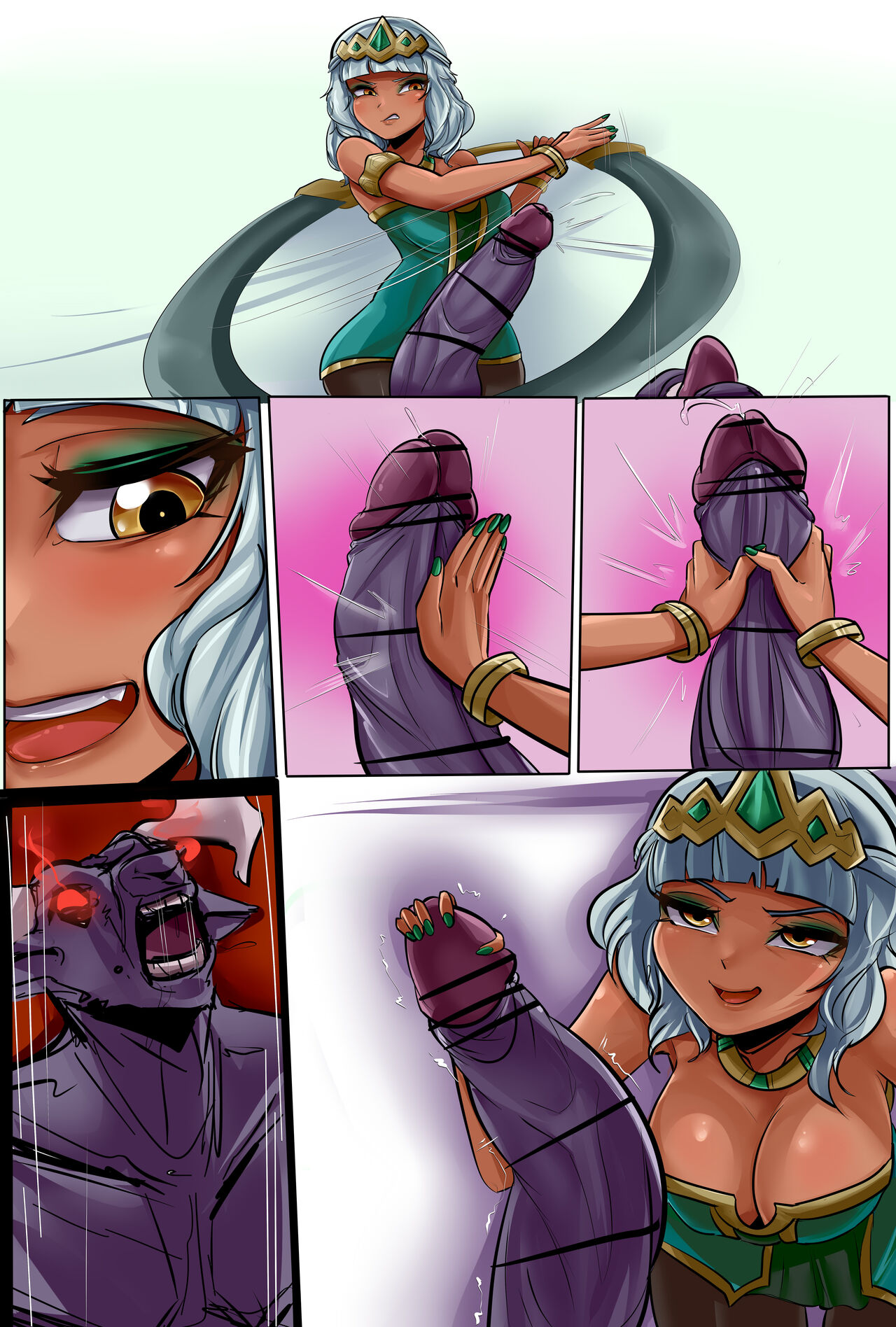Qiyana vs Minotaur page 15