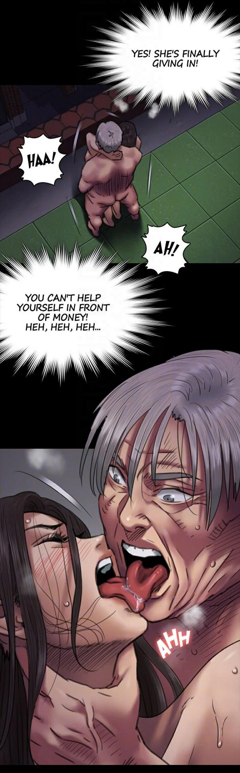 Queen Bee/Landlord's Little Girl - The Rape of Mrs. Ahn page 307