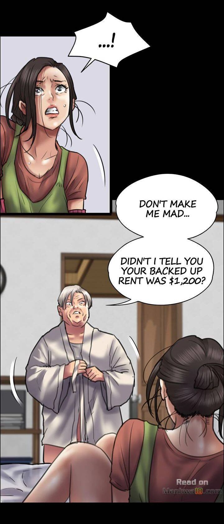 Queen Bee/Landlord's Little Girl - The Rape of Mrs. Ahn page 54