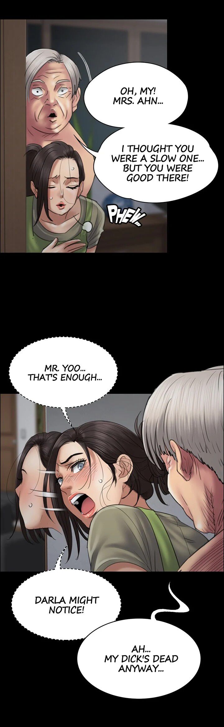 Queen Bee/Landlord's Little Girl - The Rape of Mrs. Ahn page 71