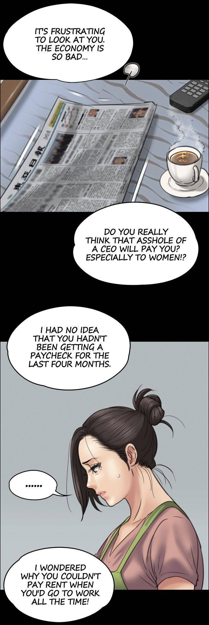 Queen Bee/Landlord's Little Girl - The Rape of Mrs. Ahn page 8