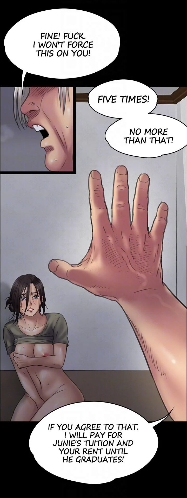 Queen Bee/Landlord's Little Girl - The Rape of Mrs. Ahn page 98