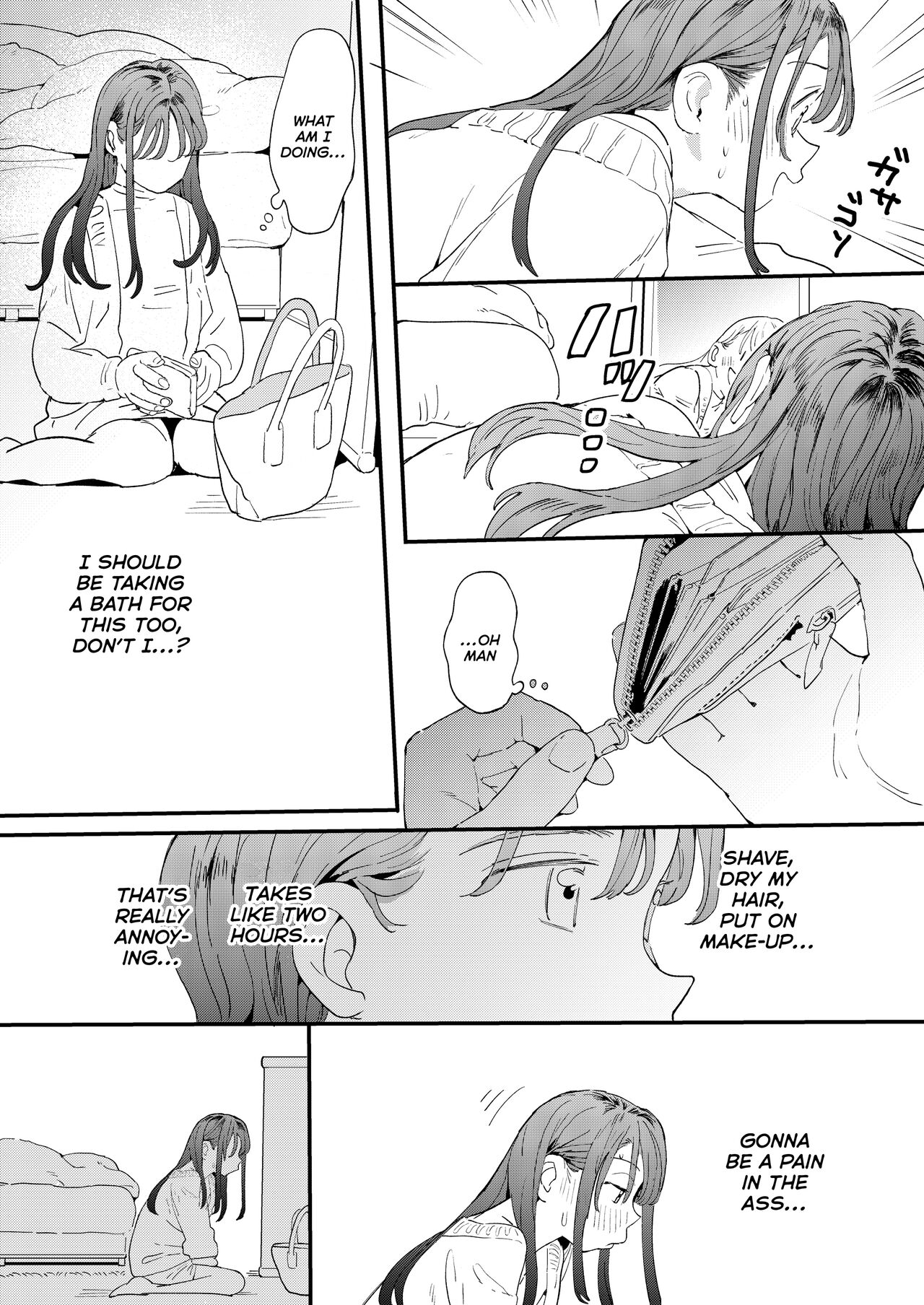 ●●●r Chinko o Tanomitai Onee-san｜The Girl Who Wants to Order Uber Dicks page 13