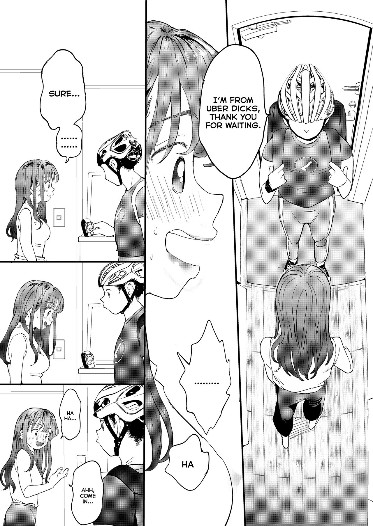 ●●●r Chinko o Tanomitai Onee-san｜The Girl Who Wants to Order Uber Dicks page 19