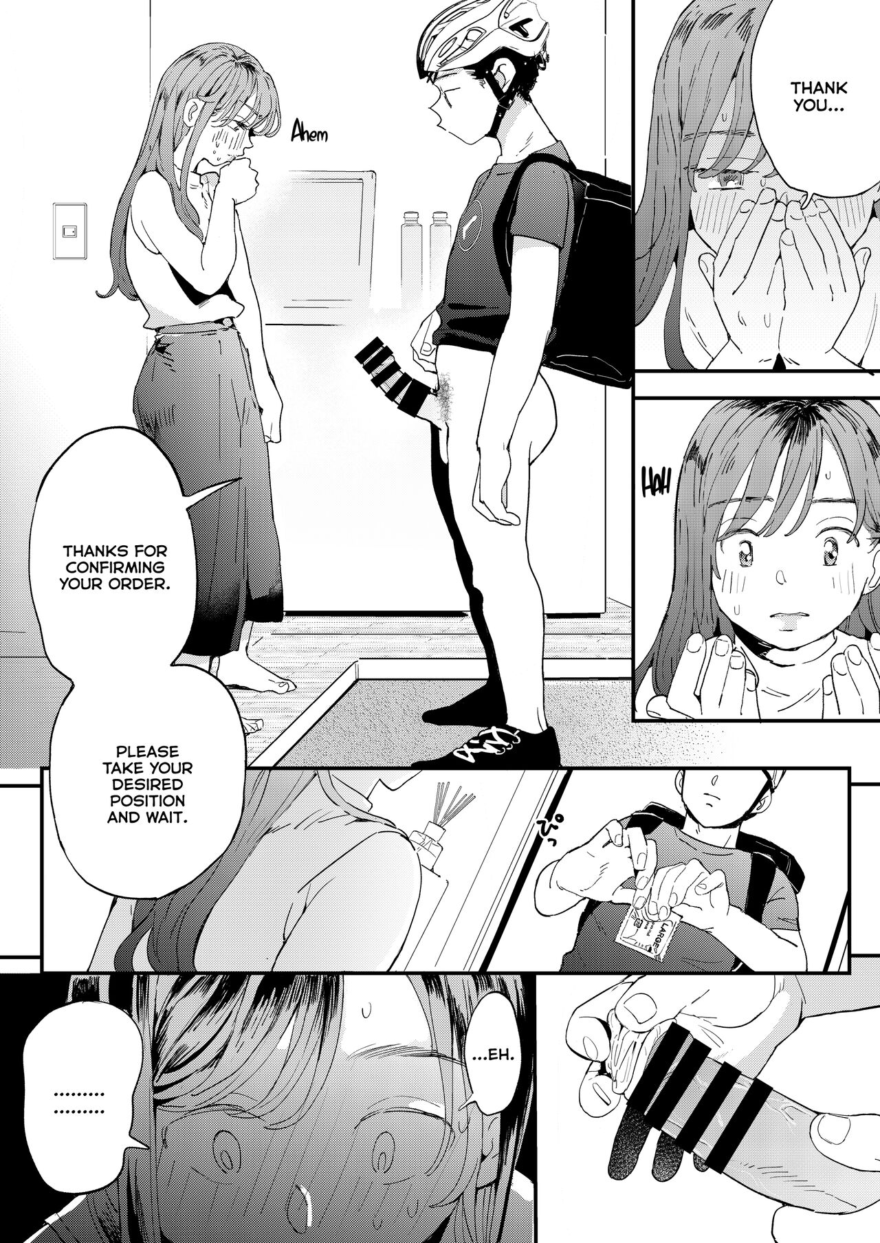 ●●●r Chinko o Tanomitai Onee-san｜The Girl Who Wants to Order Uber Dicks page 21