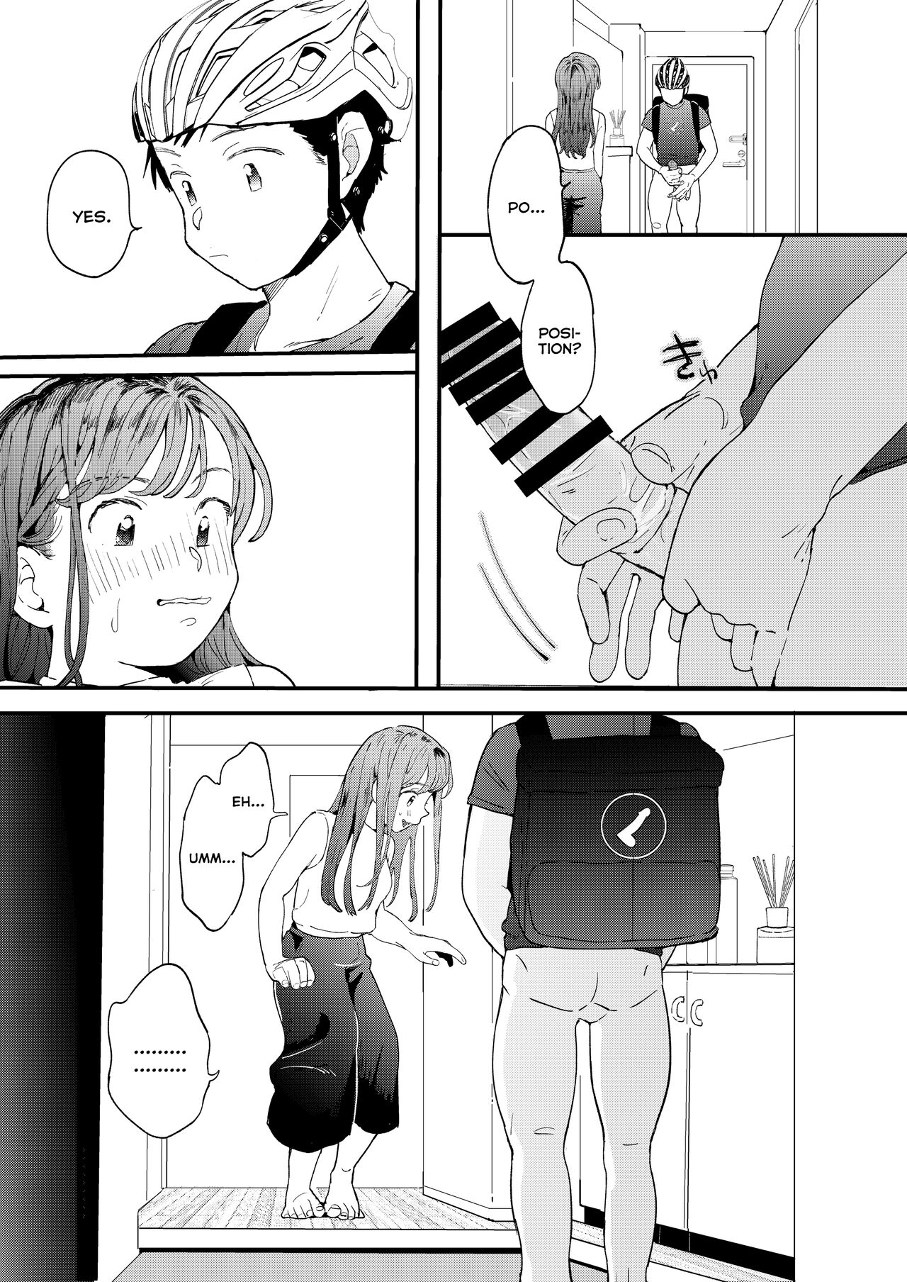 ●●●r Chinko o Tanomitai Onee-san｜The Girl Who Wants to Order Uber Dicks page 22