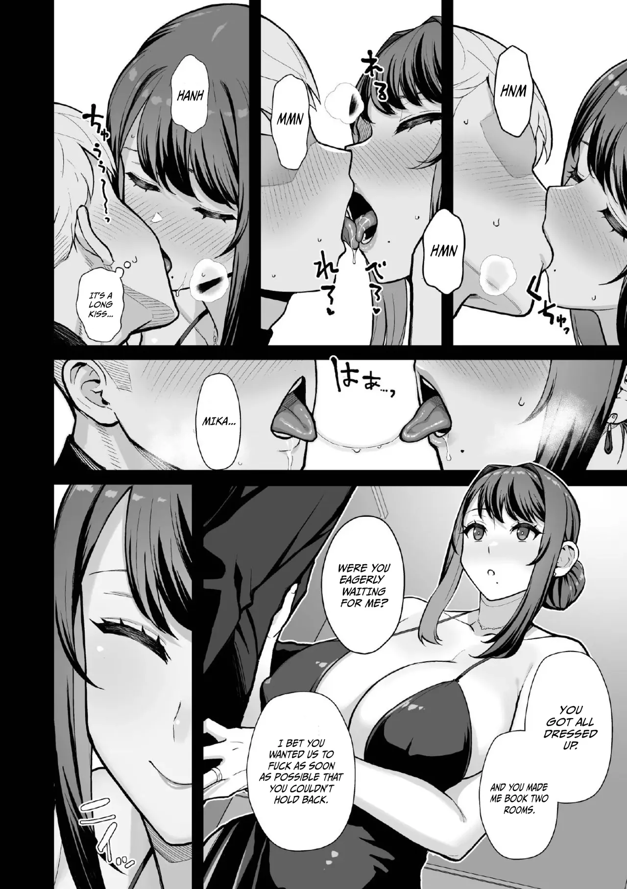Rabuho de Dēto Kabe-Goshi ni Oyako to Sorezore Rei Rei Suru Hon [Kouhen] - A Book About Dating In a Love Hotel With Mother And Daughter Through The Wall page 9