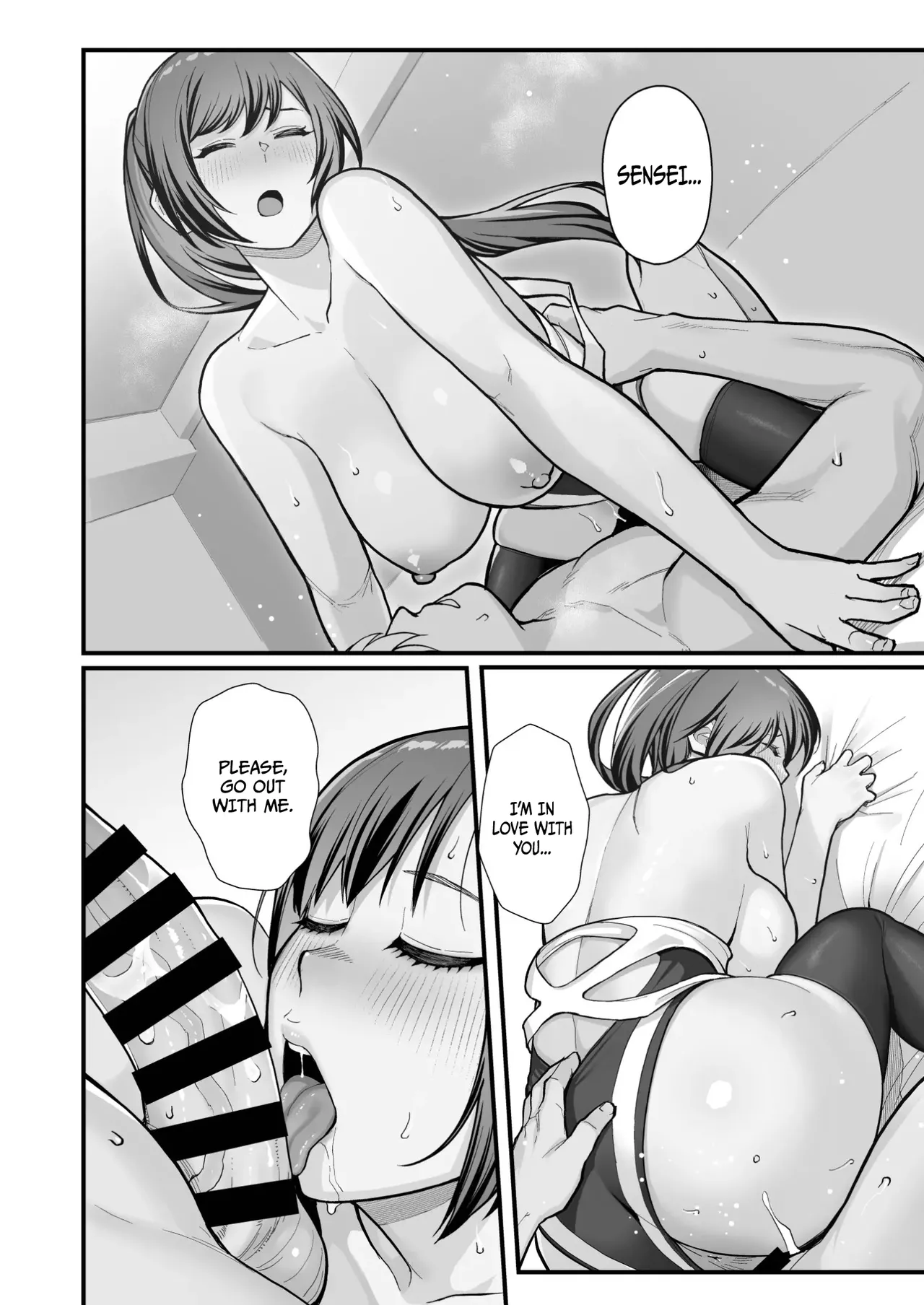 Rabuho de Dēto Kabe-Goshi ni Oyako to Sorezore Rei Rei Suru Hon [zenpen] - A Book About Dating In a Love Hotel With Mother And Daughter Through The Wall page 35