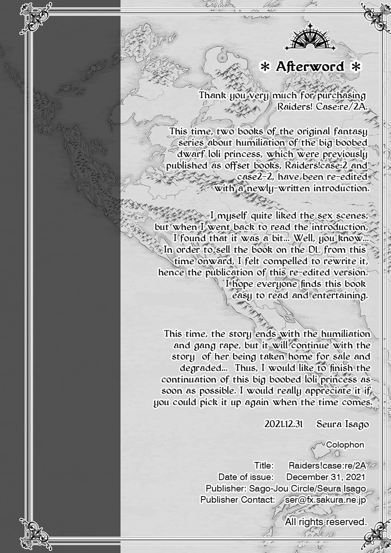Raiders! case:re/2-A - Fallen Mountain Kingdom page 100