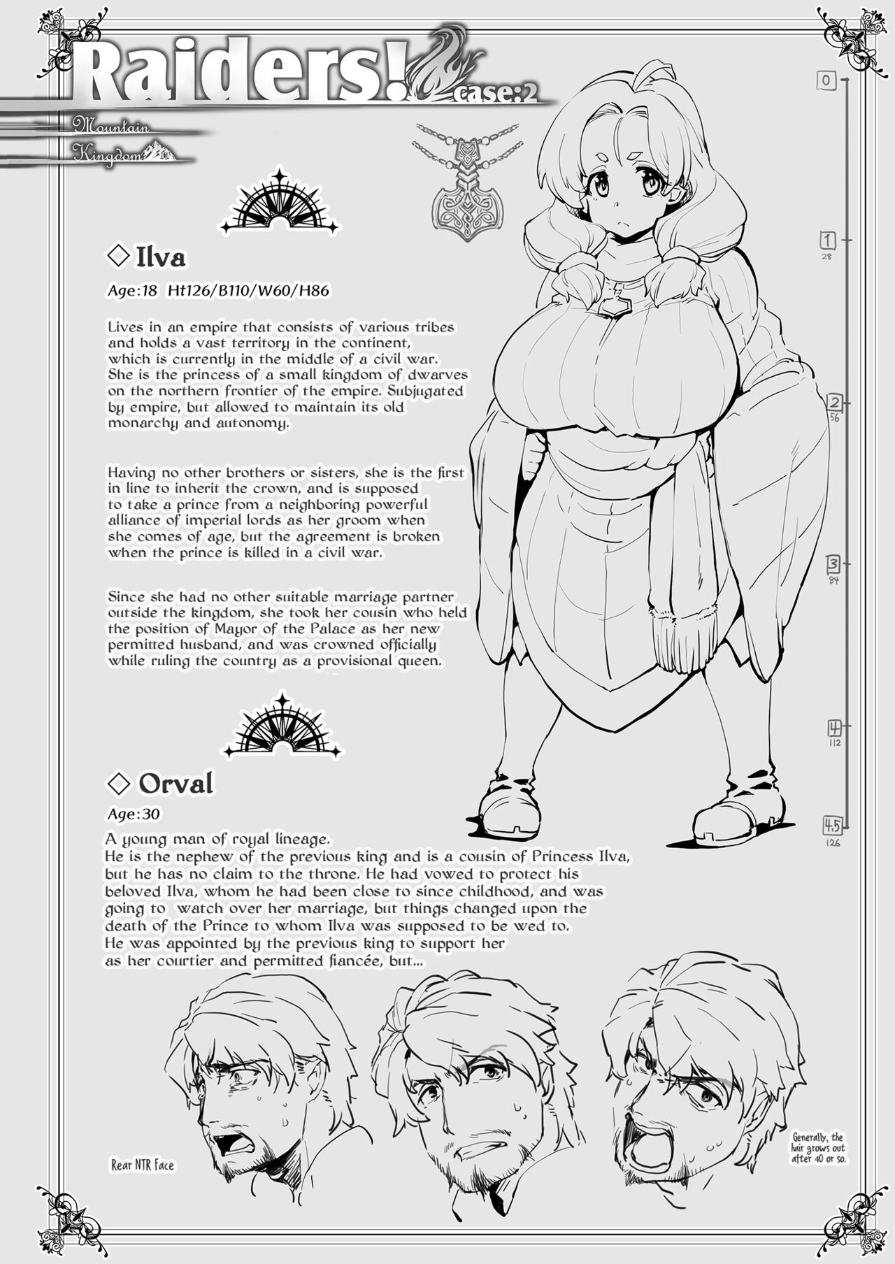 Raiders! case:re/2-A - Fallen Mountain Kingdom page 92