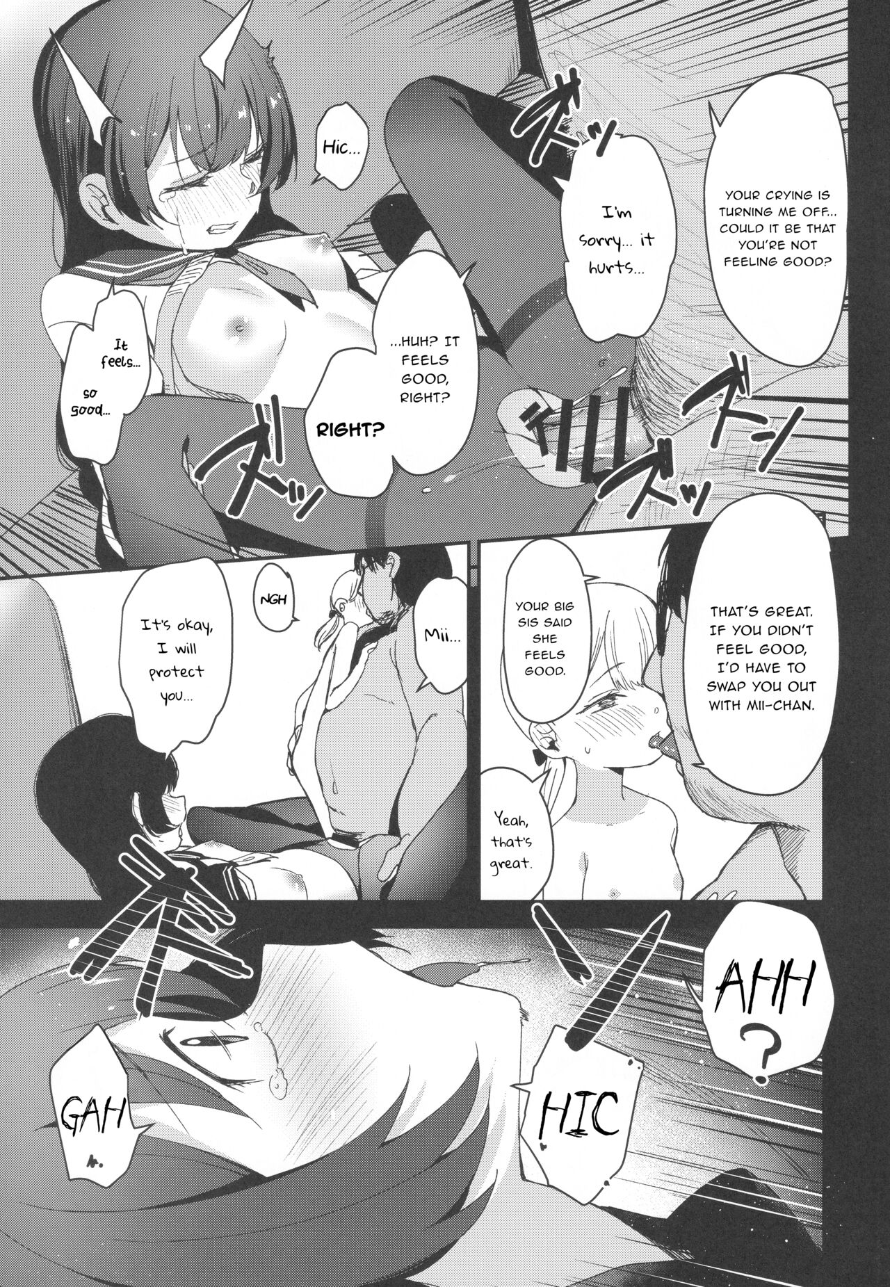Raping a Pair of Sisters Re:Rape Side Story page 10