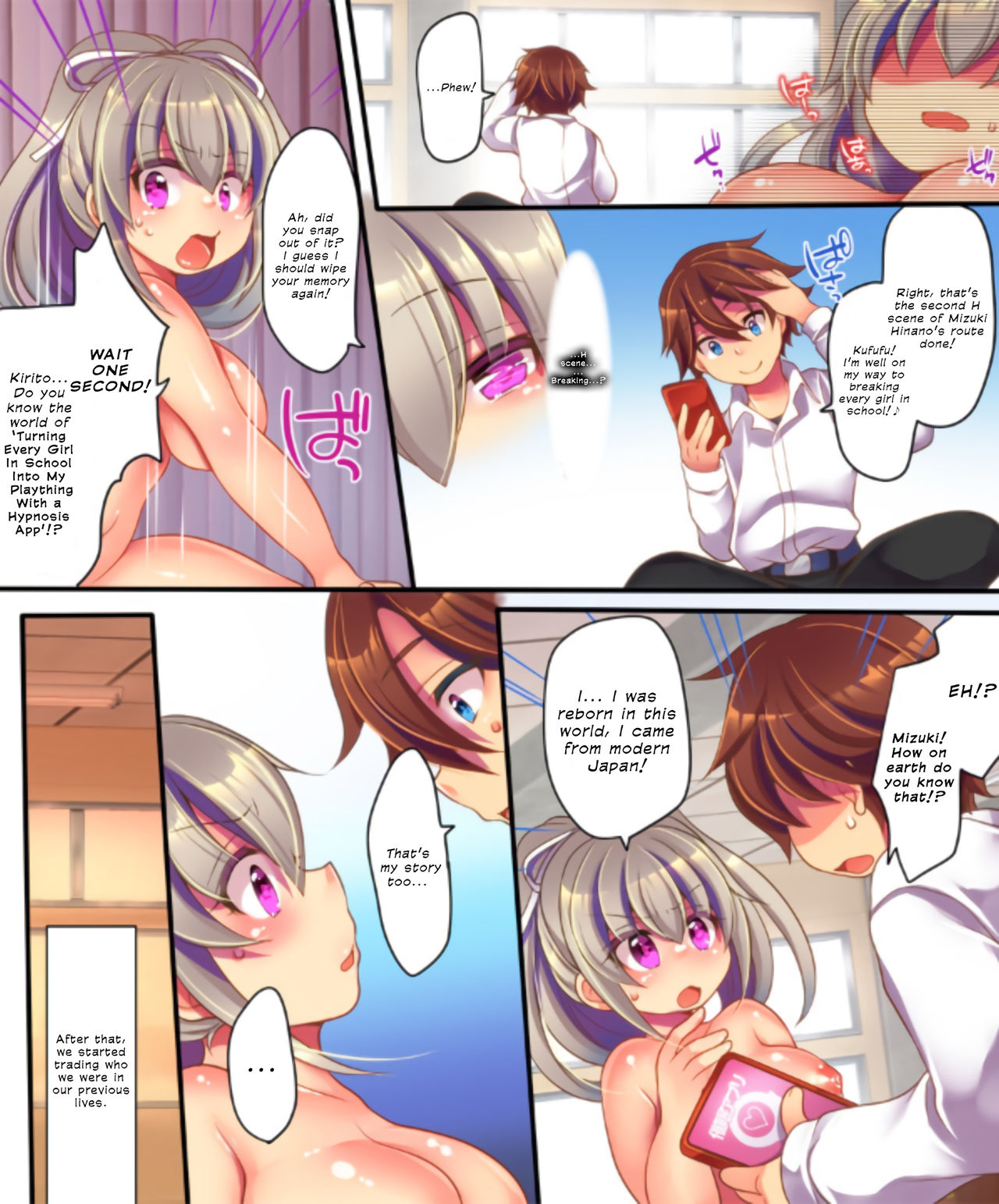 Reborn as a Heroine in a Hypnosis Mindbreak Eroge: I Need to Get Out of Here Before I Get Raped! page 43