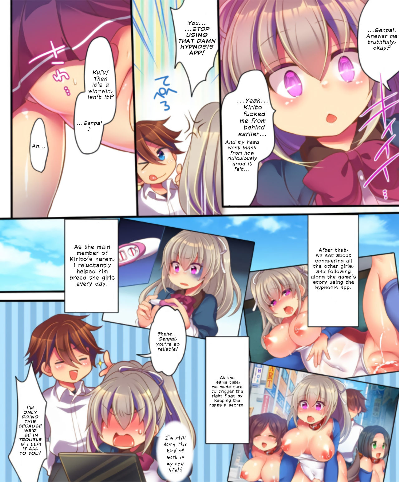 Reborn as a Heroine in a Hypnosis Mindbreak Eroge: I Need to Get Out of Here Before I Get Raped! page 48