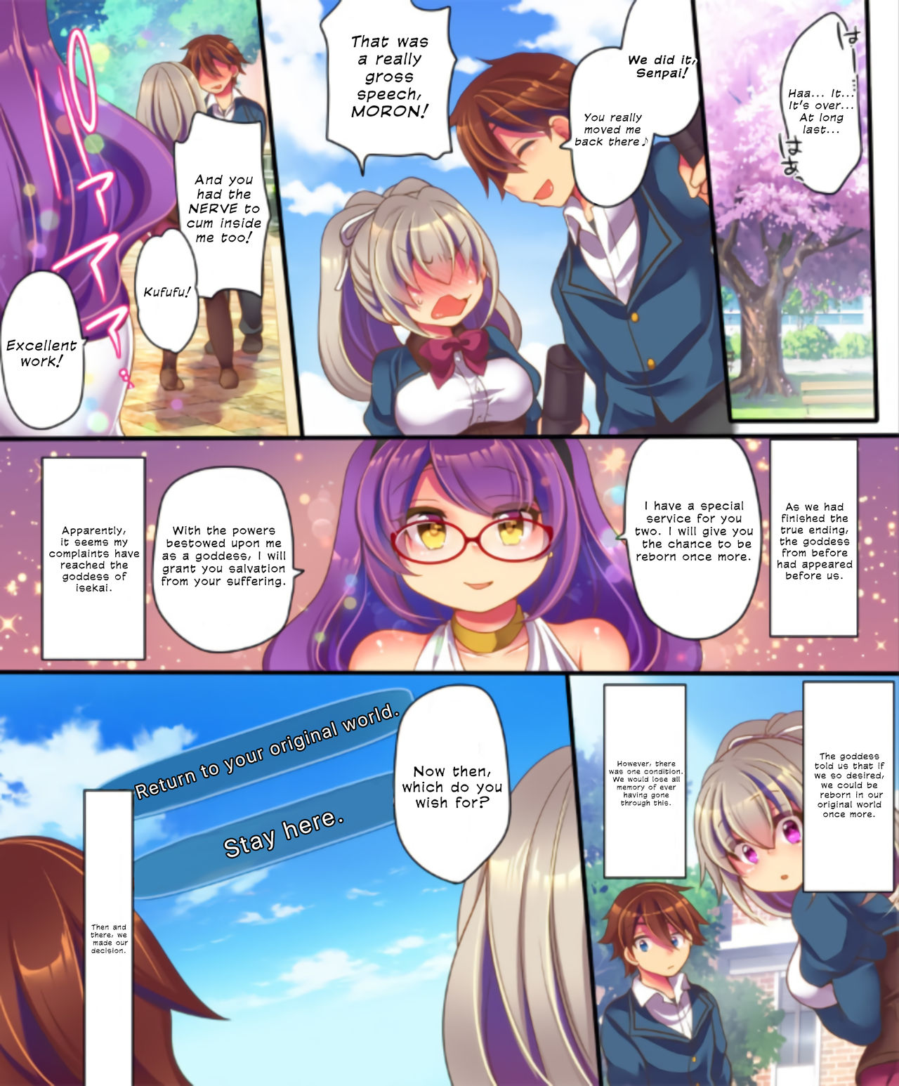 Reborn as a Heroine in a Hypnosis Mindbreak Eroge: I Need to Get Out of Here Before I Get Raped! page 50