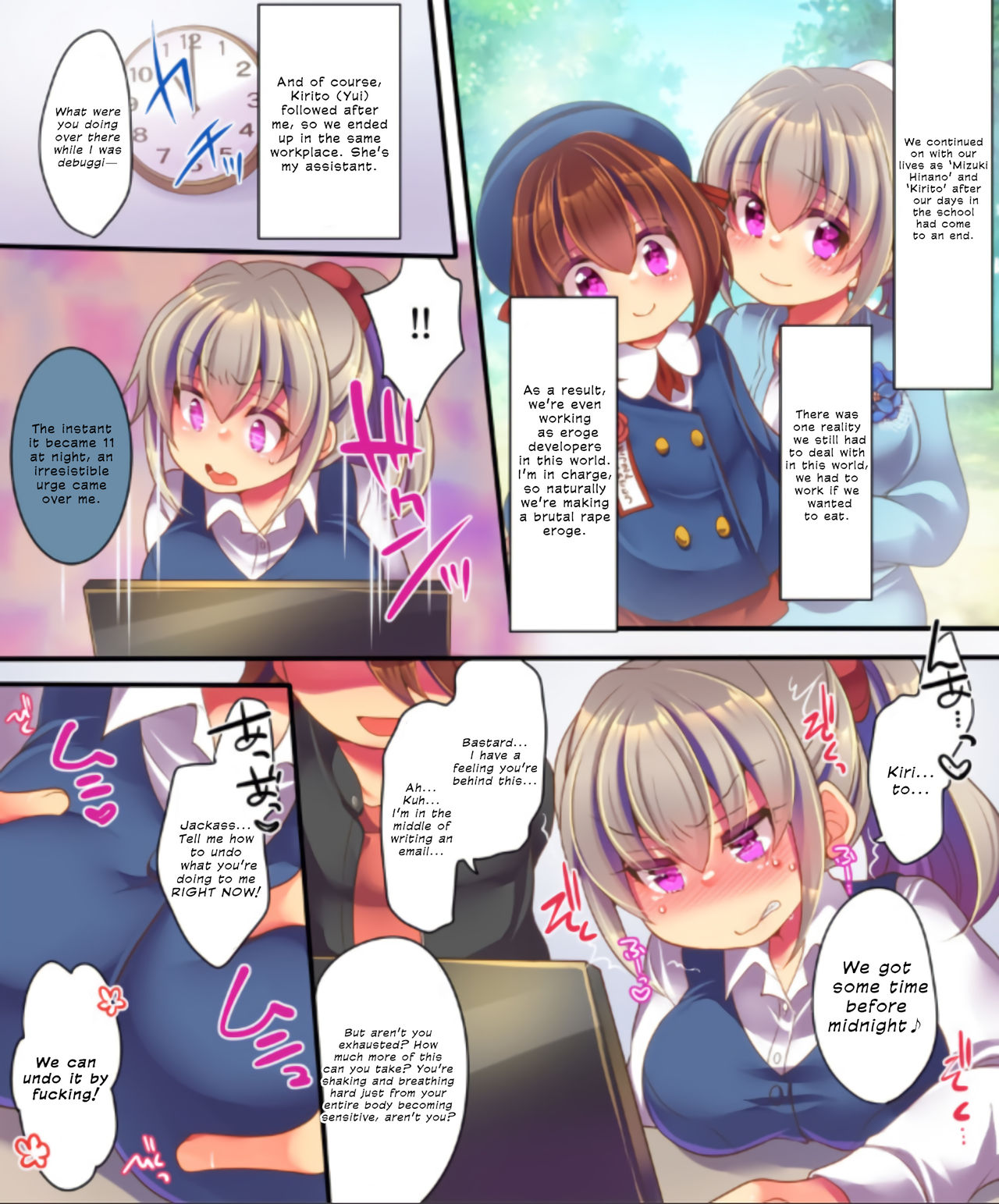 Reborn as a Heroine in a Hypnosis Mindbreak Eroge: I Need to Get Out of Here Before I Get Raped! page 52