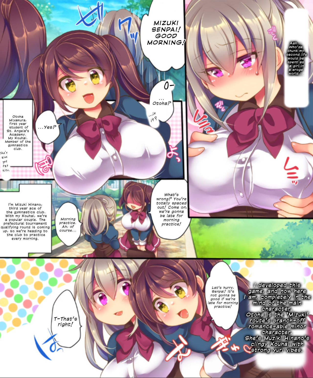 Reborn as a Heroine in a Hypnosis Mindbreak Eroge: I Need to Get Out of Here Before I Get Raped! page 9