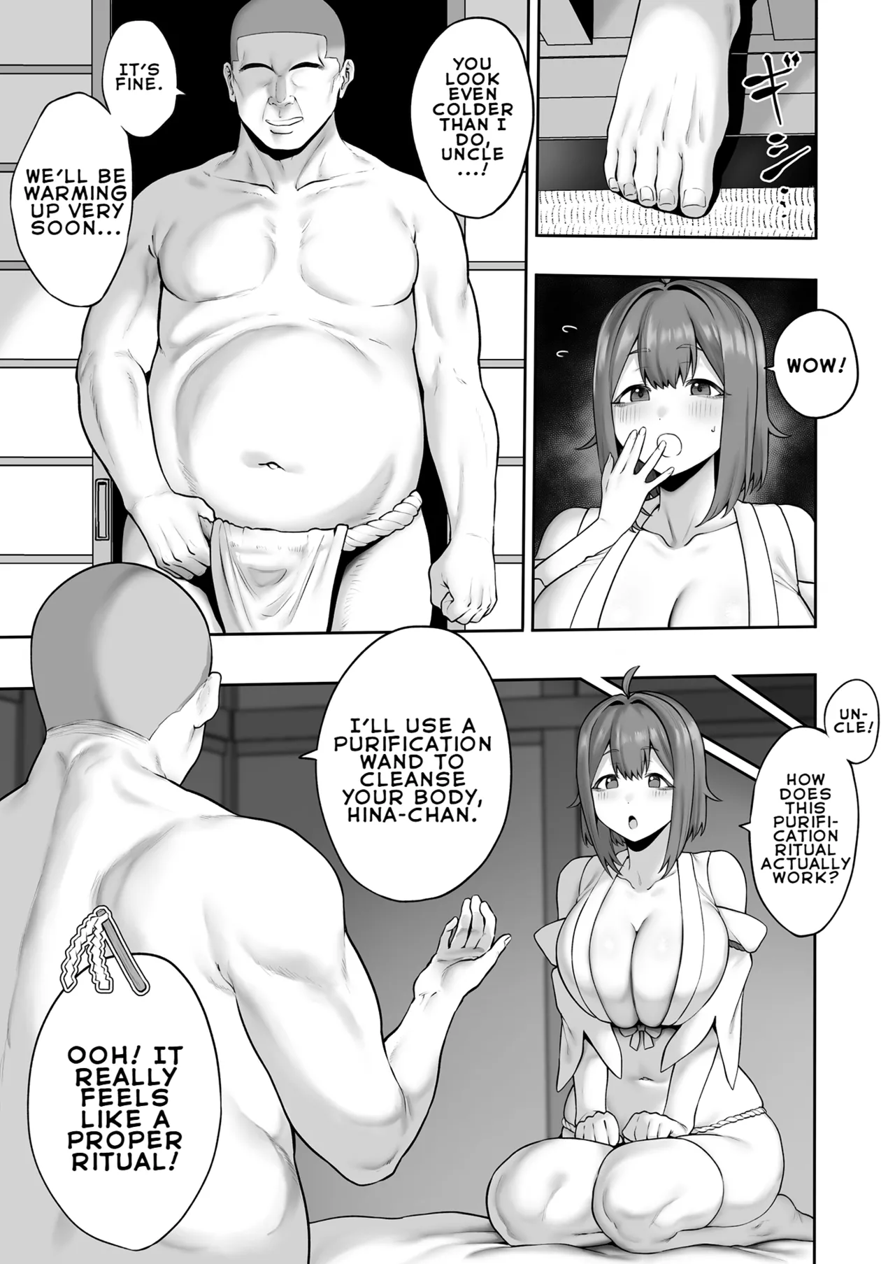 Record of an Innocent, Curvy, and Airheaded Female College Student's Super Lewd Exorcism Experience page 8