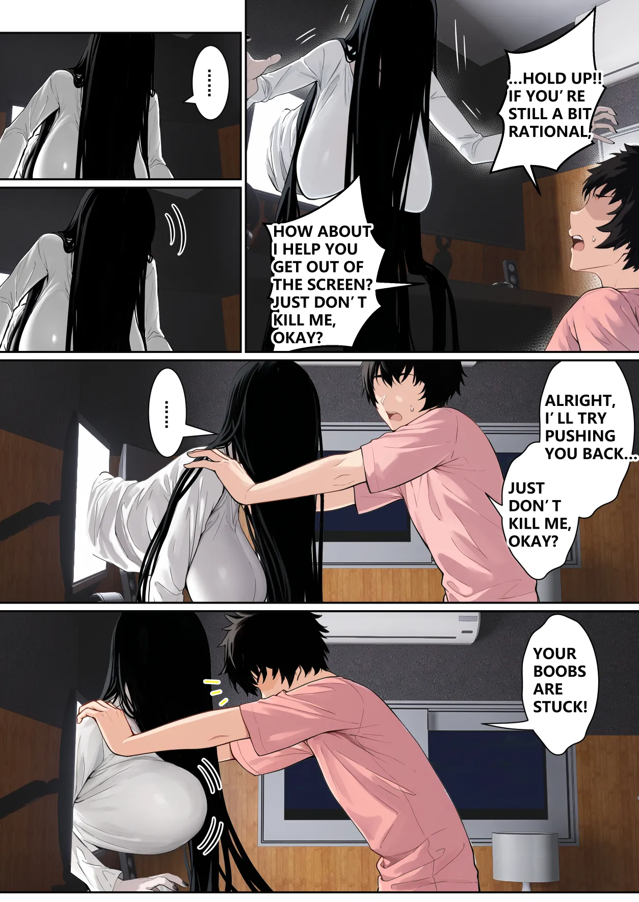 Regarding Sadako Getting Stuck On A Computer Screen page 4