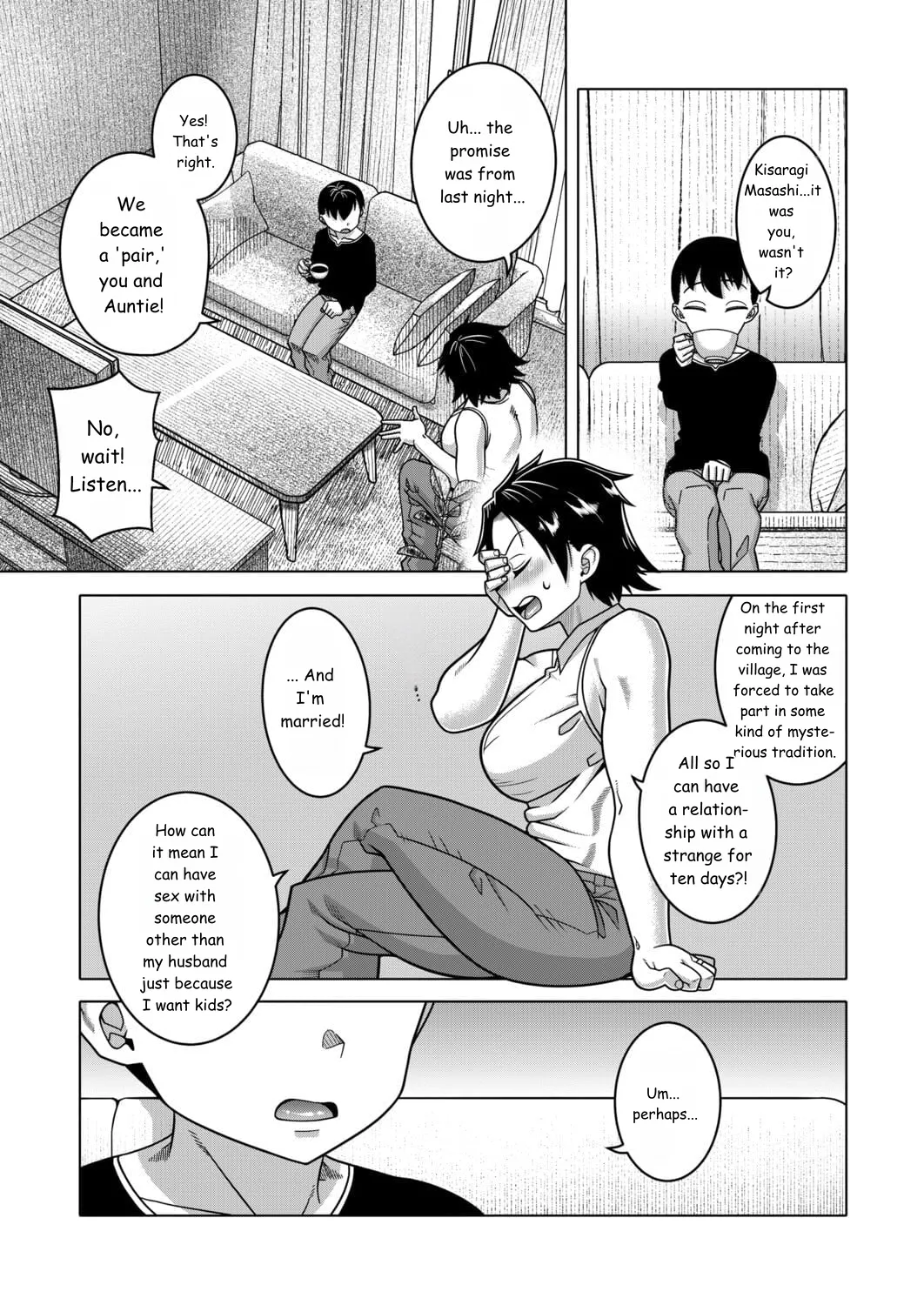 Regarding the Traditions of Prefecture N, T City, R Village + bonus story page 202