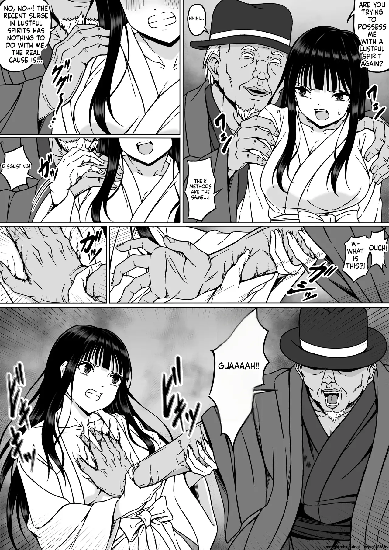 Reibaishi Mikoto 2 Kairaku ni Zanpai su... Hentai Jijii to no Seikou no Gishiki de Ikikuruwasareru Shoujo no Karada page 10