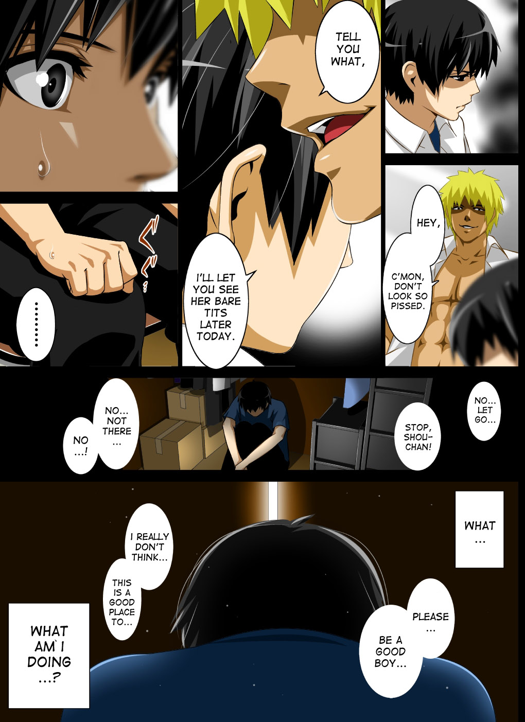 Reibo Misaki ~Kinpatsu Musuko to Onaho Haha~ page 21