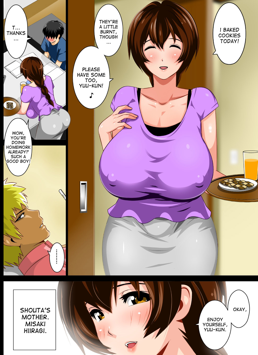Reibo Misaki ~Kinpatsu Musuko to Onaho Haha~ page 4