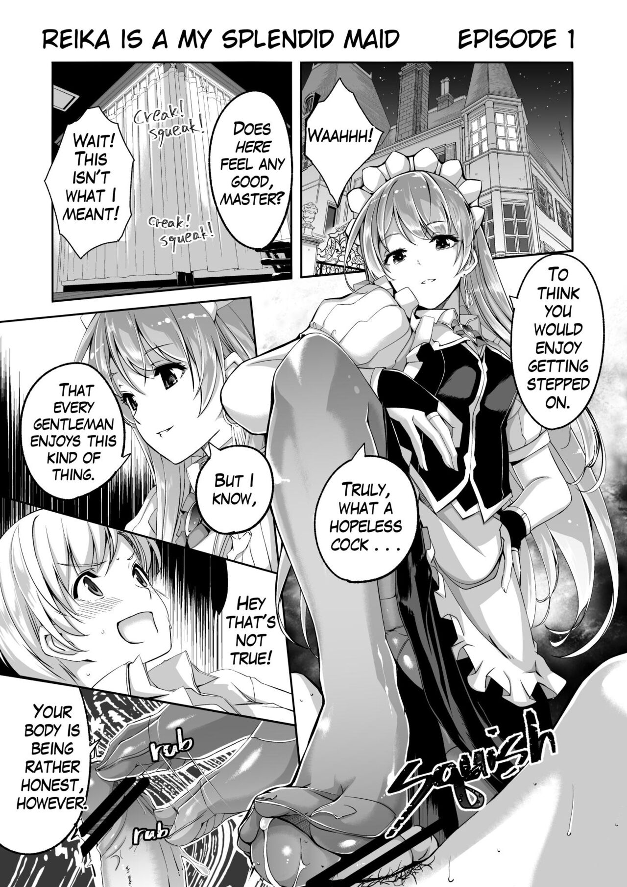 Reika is a my splendid maid : Ep01 page 1