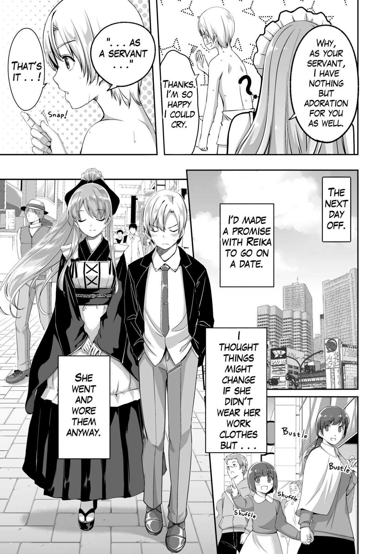 Reika is a my splendid maid : Ep01 page 13