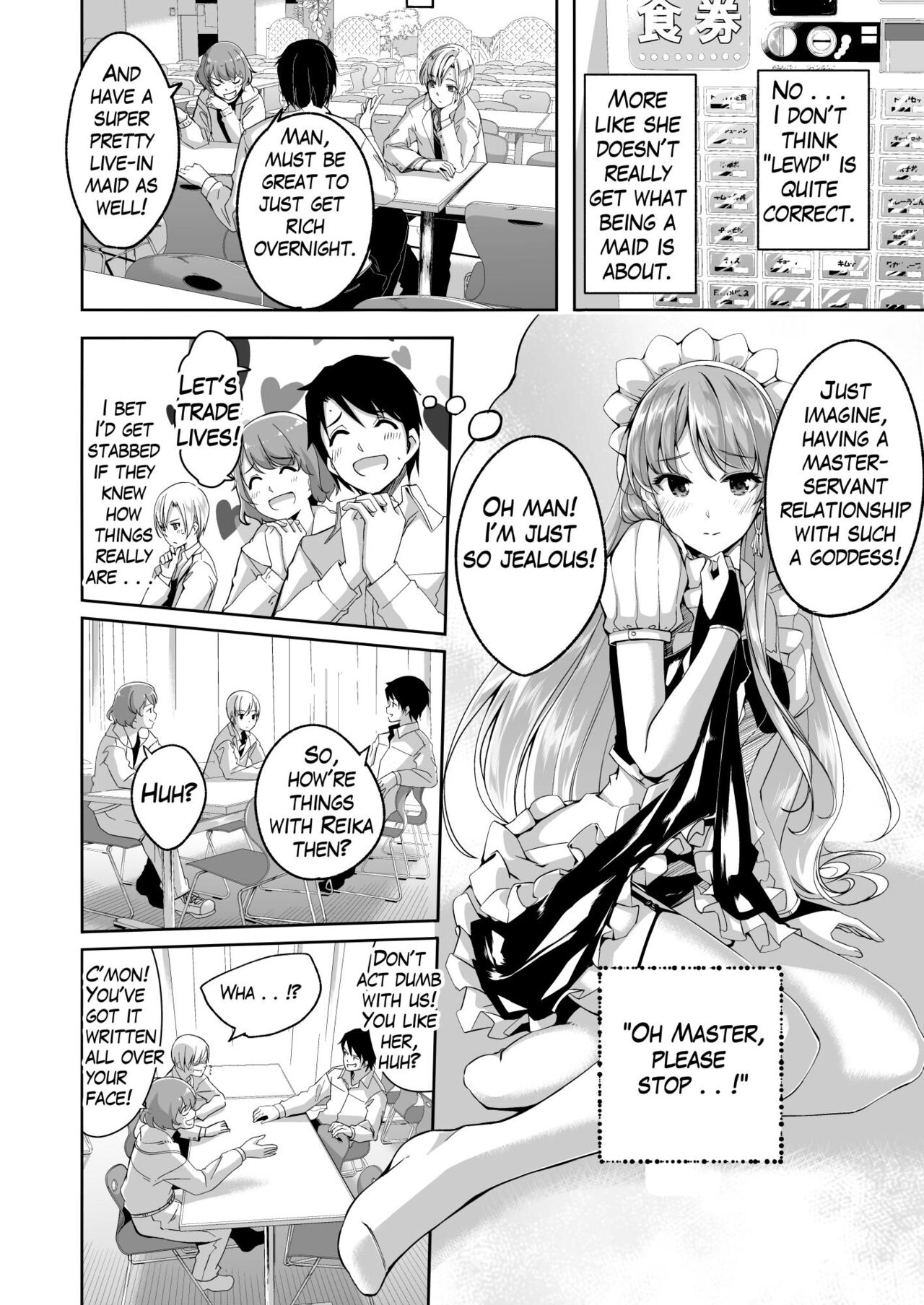 Reika is a my splendid maid : Ep01 page 8